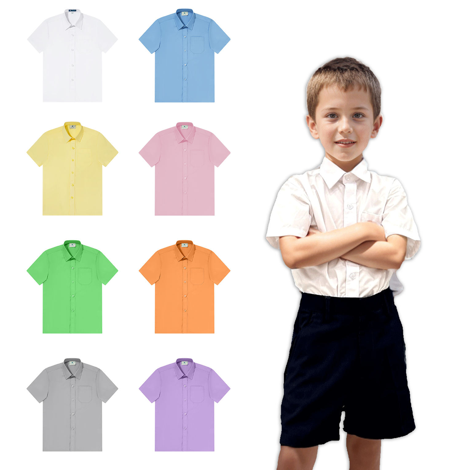School Uniforms Custom Colours for Kids Adults