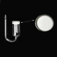 Diffuseur de CO2 en verre de bonne qualité, tube en forme de U, accessoires de haute qualité pour aquarium, diffuseur de CO2 en verre