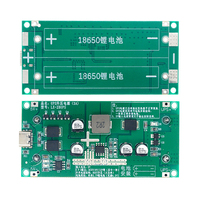 Type-C 15W 3A 18650 Module de chargeur de batterie au lithium DC-DC Booster de charge rapide UPS alimentation/convertisseur 5V 9V 12V