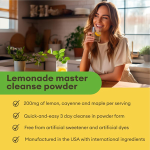 Private Label Lemon Cayenne Maple Detox Slimming Powder for Natural <b>Weight</b> Loss Adult Use - Product Image 3