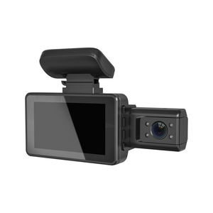 كاميرا سيارة مزدوجة العدسة بدقة 1080 بكسل وشاشة <span class=keywords><strong>3</strong></span> بوصات مع وظائف الجيل الرابع، قابلة للدوران، رؤية ليلية، مسجل فيديو DVR، صندوق أسود، ضمان لمدة عام، شاشة IPS - Product Image 5