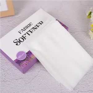 Customized Package Eco-friendly Biodegradable Fabric Softener Sheet Dissolvable Laundry Dryer Sheet