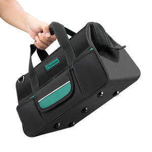 Sac de transport Topson Tool 16,5 pouces, multi-compartiments, en tissu Oxford, pour chantier, résistant à l'eau - Product Image 5