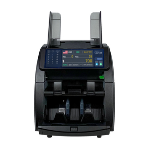Compteuse de billets de banque robuste de qualité bancaire pour devises mixtes avec écran tactile intégral, trieuse de billets et imprimante thermique intégrée, 800-1200 pièces/min - Product Image 1