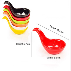 Wholesale Cheap Multiple Color Melamine Sauce Dish Unbreakable Melamine Snack Promotional Ramekin Bowl Plastic Ramekins