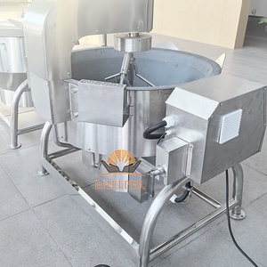 <span class=keywords><strong>Wok</strong></span> de Hierro Fundido Automático de 150L con Descarga Inclinable |   Olla interior de hierro extraíble |   Fuego | Máquina de Cocinar de Hierro Fundido | Freidora - Product Image 2