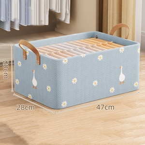 Caja de almacenamiento plegable a prueba de polvo con marco de acero para familias, organizador de ropa - Product Image 5