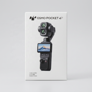 2026 Original DJI Pocket 4 Pro 3 - Estabilizador de cardán, Cámara de acción con video 4K y CMOS de 1 pulgada, Seguimiento inteligente con IA para cámara 5.0 - Product Image 1