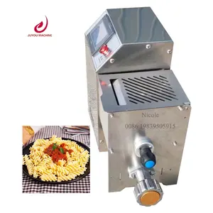 Máquina eléctrica automática para hacer pasta de macarrones, máquina automática para hacer fideos a pequeña escala de 370W