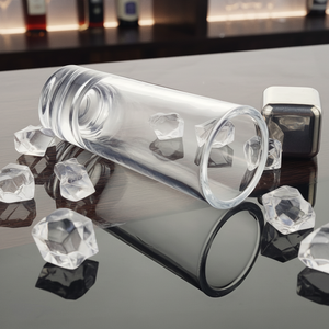 Gelas <span class=keywords><strong>Shot</strong></span> Anggur Kristal Gaya Amerika Ramah Lingkungan Bebas Timbal dengan Logo Kustom, Alas Berat, untuk Bar Hotel, Gelas <span class=keywords><strong>Shot</strong></span> Tinggi - Product Image 3