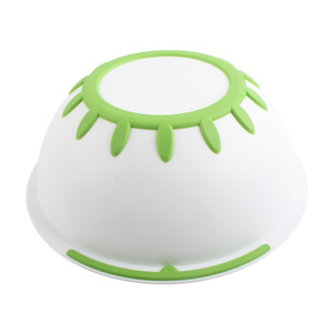 Ensemble de 3 bols de préparation en plastique personnalisés pour usine, avec marques de mesure et poignées antidérapantes colorées - Product Image 5