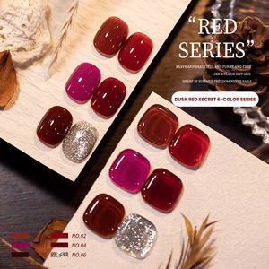 Kutek Gel Resin UV Tanpa Bau Logo Kustom Grosir Tahan Lama Sangat Baik Tidak Beracun untuk Salon Kuku - Product Image 2