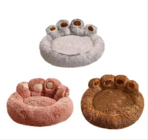 Cama de Felpa con Huella para Perros y Gatos, Apta para Todas las Estaciones, Cómoda para Perros Pequeños y Grandes, Diseño de Productos para Perros - Product Image 5