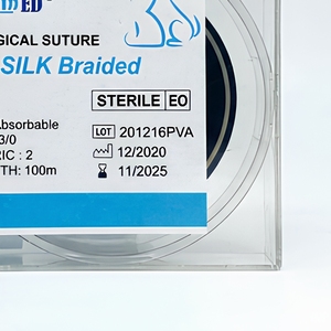 Sutura Quirúrgica de Seda Trenzada No Absorbible Tipo <span class=keywords><strong>Cassette</strong></span> - Product Image 5