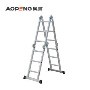 Top xếp hạng 12 bước nhôm thang bán buôn Nhôm đa chức năng thang công nghiệp - Product Image 4