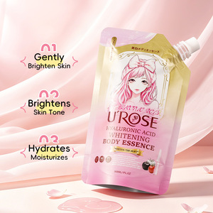 Essence corporelle éclaircissante à l'acide hyaluronique Urose 500 ml pour femmes, lotion hydratante pour éclaircir la peau - Product Image 1