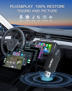 Adaptador Inalámbrico CARABC para Apple CarPlay, Dongle para iPhone, Convierte CarPlay con Cable a Inalámbrico, Plug and Play para Autos, Ai Box - Product Image 2