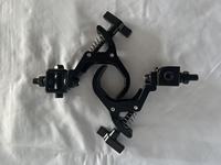 Pince de fixation pliable pour truss, contrôle DMX512, indice de protection IP65, en alliage d'aluminium, température de couleur 6000K/3500K, pour éclairage de scène, projecteur de faisceau mobile