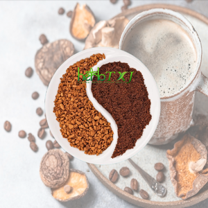 Fabrika kaynağı 10 in 1 mantar kahve tozu aslan Mane <span class=keywords><strong>Shiitake</strong></span> türkiye kuyruk Reishi Cordyceps mantar kahve anında toz - Product Image 2