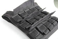 Chaleco de Peso para Ejercicio Físico Comercial, Ajustable, Ecológico, Ergonómico, Transpirable, Ligero, Relleno de Partículas de Hierro