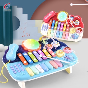 Chengji tambour électronique clavier jouets musicaux <span class=keywords><strong>xylophone</strong></span> clavier de piano créatif bébé <span class=keywords><strong>instruments</strong></span> de musique jouets pour les tout-petits - Product Image 3