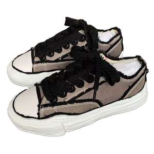 Zapatillas <span class=keywords><strong>de</strong></span> lona <span class=keywords><strong>de</strong></span> lujo <span class=keywords><strong>de</strong></span> diseñador para hombre Mmy Low Canvas Black para hombre Mason Mihara YASUHIRO zapatillas <span class=keywords><strong>de</strong></span> lona <span class=keywords><strong>de</strong></span> lujo - Product Image 3