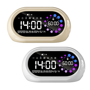 Nuevo Reloj <span class=keywords><strong>Despertador</strong></span> Inteligente Recargable para Estudiantes con Temporizador de Cuenta Regresiva, Indicación de 24 Horas, Recordatorio de Tiempo con Volumen Alto, Carga USB - Product Image 5