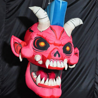 Vente directe usine : Grandes structures gonflables publicitaires personnalisées sur le thème d'Halloween pour la décoration d'événements commerciaux