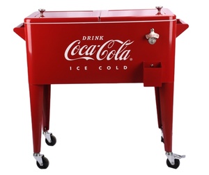 Biểu Tượng Tùy Chỉnh 80qt Băng Hộp Mát Ngoài Trời Bia Mát Hộp Với Bánh Xe OEM Cho Dã Ngoại BBQ Đảng - Product Image 1