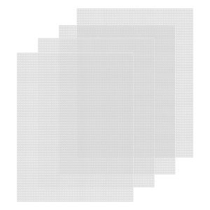 Kits de toile en plastique rectangulaire transparente de différentes tailles pour la broderie au point de croix, artisanat à la main, bricolage - Product Image 1