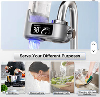 Robinet purificateur d'eau intelligent à affichage numérique, filtre de douche pour cuisine, vente en gros du fabricant chinois