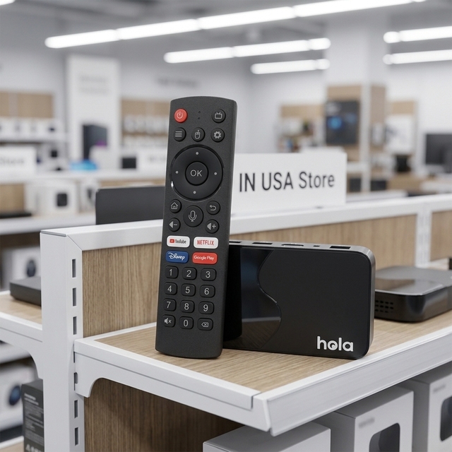 In USA Stock | Fast Shipping Strong Function Holabox HiiTV 8K Stalker Lemon TV Box Android15 4GB32GB WiFi BT Voice Without IPTV