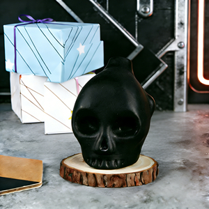 Fischietto della Morte Azteco, Strumento Maya in Ceramica Smaltata con <span class=keywords><strong>Suono</strong></span> Spaventoso a Forma di Teschio, Giocattolo per Scherzi, Accessorio Horror per Feste di Halloween - Product Image 1
