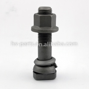 Boulon de moyeu de roue robuste avec écrou à bride, ensemble de goujons de roue de camion de classe 10.9 pour véhicules utilitaires - Product Image 4