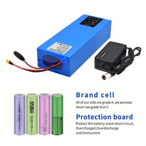 Factory Wholesale Electric Scooter <b>Battery</b> 24V 36V <b>48V</b> 52V 60V 72V 10Ah 13Ah 15Ah <b>20Ah</b> 30Ah 40Ah 18650Lithium <b>Battery</b> Pack - Product Image 2