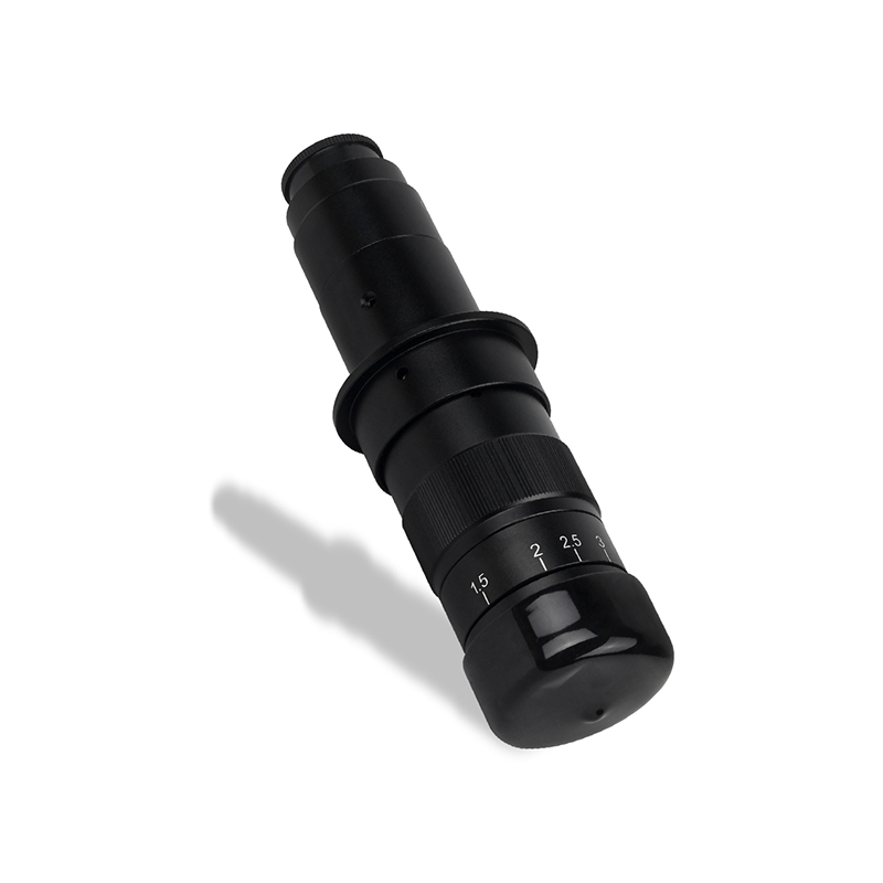 Длинный Объектив 180X регулируемый фокус C-MOUN по изготовлению микроскопов объектив для видео микроскоп камера VGA