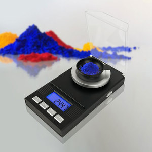 Chuyên nghiệp 50g x 0.001g đồ trang sức quy mô, độ chính xác cao kỹ thuật số Vàng Kim Cương quy mô với hiệu chuẩn Trọng lượng & LCD hiển thị - Product Image 6