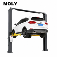 Elevador Hidráulico para Lavado de Autos MOLISPEED, Elevador de Autos de 2 Postes