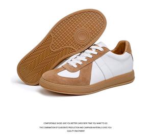 Zapatos de Hombre con Cordones, Suela de Goma, Parte Superior de Cuero Vacuno Transpirable, Textura Suave, Antideslizantes, Casuales, Versátiles y Cómodos, a la Moda - Product Image 5