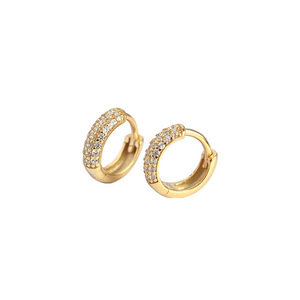 <span class=keywords><strong>Orecchini</strong></span> alla Moda in <span class=keywords><strong>Argento</strong></span> Sterling 925, <span class=keywords><strong>Orecchini</strong></span> <span class=keywords><strong>a</strong></span> <span class=keywords><strong>Cerchio</strong></span> Placcati Oro 18K con <span class=keywords><strong>Piccoli</strong></span> Diamanti per Donne - Product Image 6