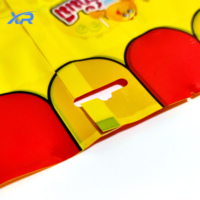 Bolsas de Embalaje de Mylar Personalizadas con Cierre Hermético, Bolsa Sellada con Ventana Transparente para Dulces, Galletas, Bizcochos y Papas Fritas