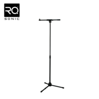 RQSONIC MS148T Nouveauté Support de microphone sans fil professionnel pour scène Trépied de microphone