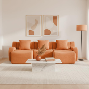 Proveedor de Muebles para el Hogar de Marca Privada, Venta al por Mayor a Bajo Precio, Juego de Sofás Comprimidos para Sala de Estar, Ahorro del 80% en Espacio de Envío - Product Image 5