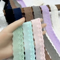Kain Akrilik Bordir Renda Baru 2026 Tahan Gesekan untuk Rok Boneka Lolita, Aksesoris Pakaian, Penggunaan Rumah Tangga