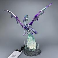 Figurines lumineuses Yu-Gi-Oh Dragon Blanc aux Yeux Bleus, décorations et ornements de dessins animés, jouets tendance, dernier modèle, cadeau