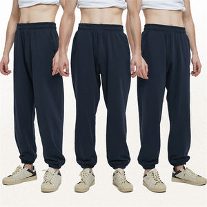 Pantalon de survêtement évasé décontracté à la mode avec logo personnalisé de qualité supérieure pour hommes - Product Image 4