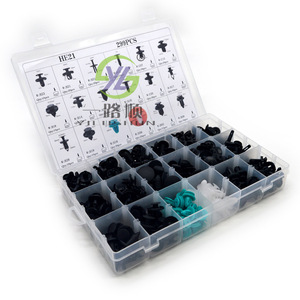 HE21 Plastic Nylon <b>Clips</b> 299Pcs Auto Fastener For <b>Car</b> Repair Replacement Parts - Product Image 2