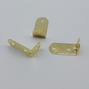Protecteur d'angle en forme de L Hongzun pour cadre photo, plaqué fer, à deux trous, pour meubles, cadre photo, table, chaise, protection des bords - Product Image 3