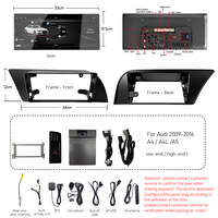 Meihua Prix de gros Accessoires automobiles Grand écran Lecteur DVD de voiture Radio stéréo Android pour Audi 2009-2016 A4 A4L A5