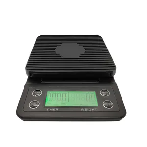 0.1 -3000 g Electronic Kitchen Scales Coffee Accessories Weighing Balance Digital Coffee Scale